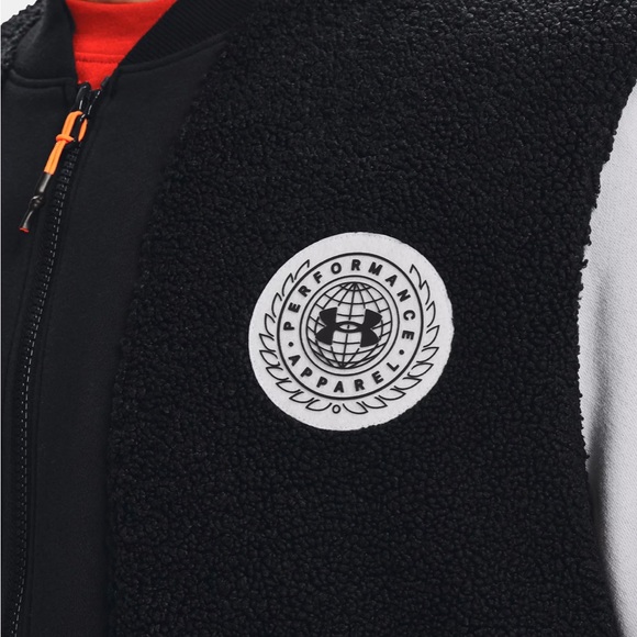 New UA Rival Fleece Alma Mater Bomber Jacket - Picture 9 of 9